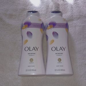 2 Olay Body Wash Age Defying Vitamin E